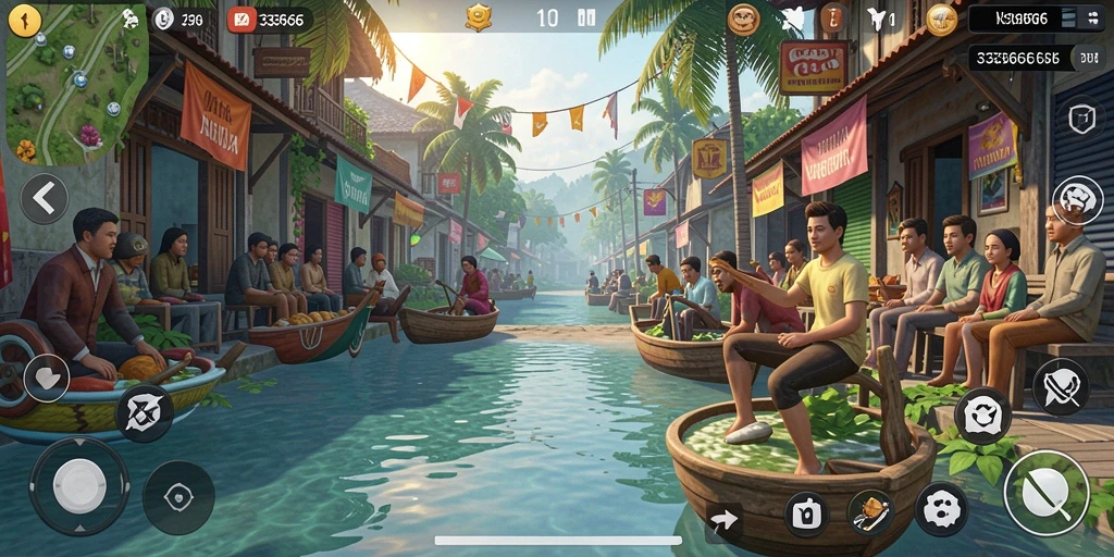 Tampilan gameplay Simulation yang menarik dari 333666.
