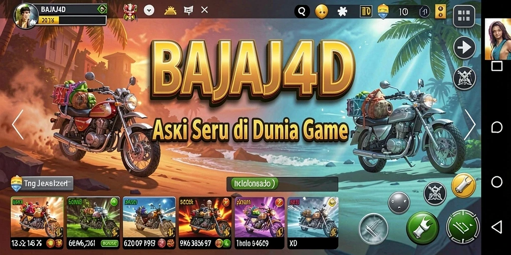 Tampilan gameplay seru di BAJAJ4D dengan aksi mendebarkan.