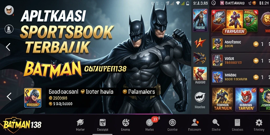 Tampilan menarik dari gameplay BATMAN138 saat taruhan olahraga.