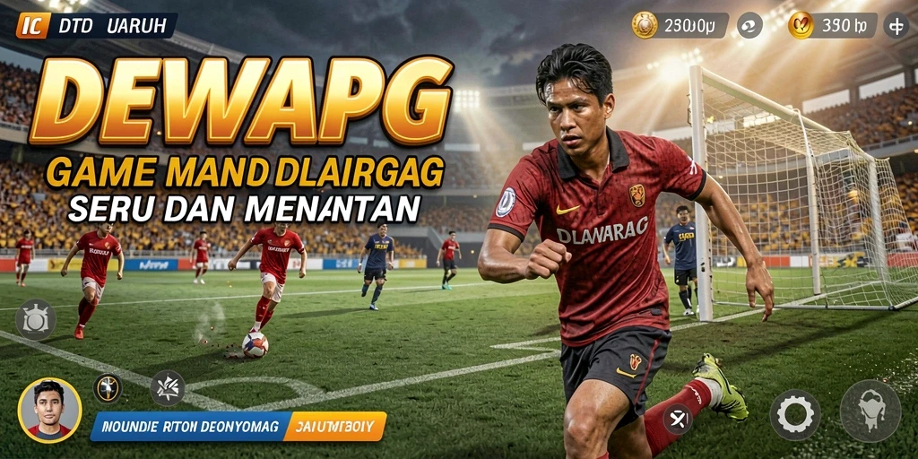 Tampilan gameplay seru dan mendebarkan di DEWAPG.