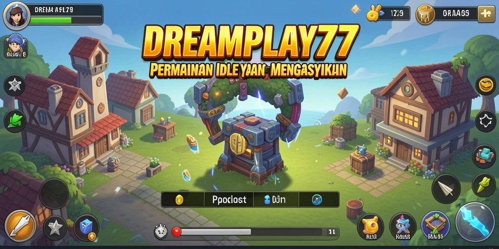 Tampilan gameplay <strong>DREAMPLAY77</strong> yang menarik dan interaktif.