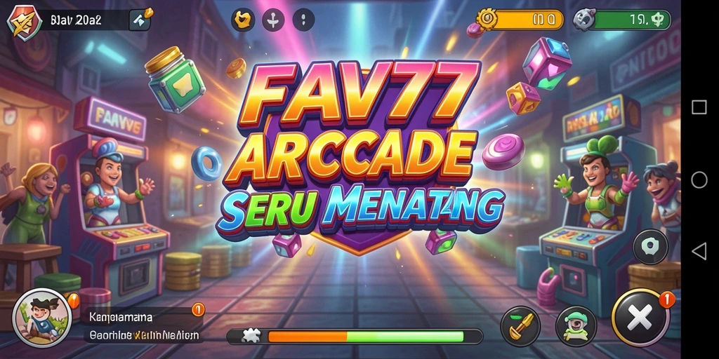 Tangkapan layar FAV77 menampilkan aksi permainan arcade yang seru.