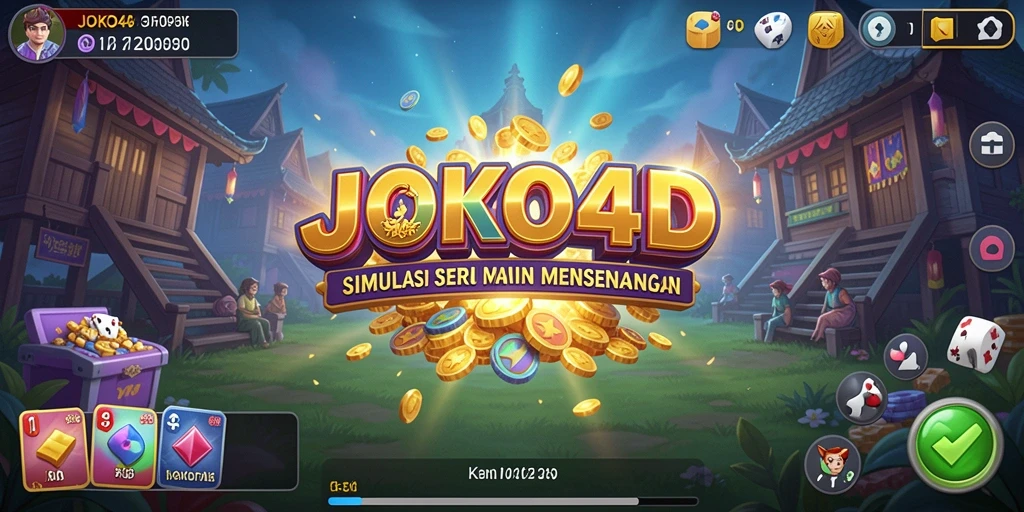 Screenshot JOKO4D menunjukkan gameplay yang menarik dan seru.