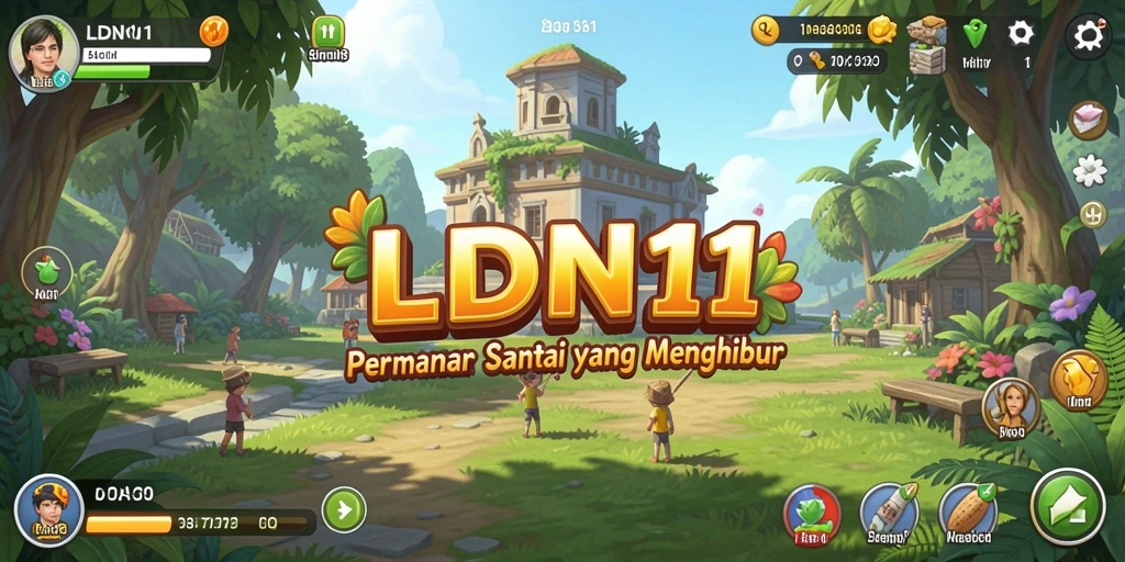 Tampilan menarik LDN11 saat pemain menikmati gameplay Casual.