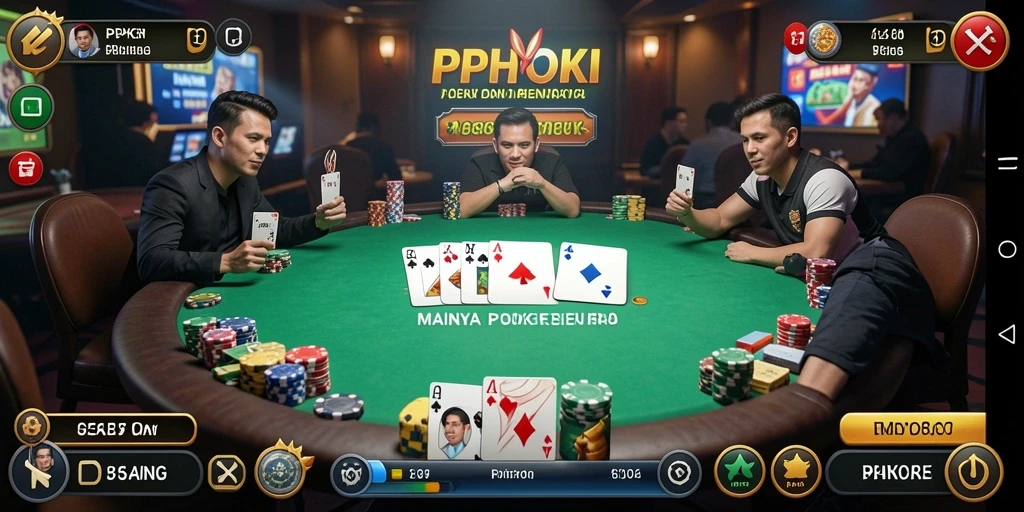 Tampilan gameplay PPHOKI yang seru dan penuh strategi.