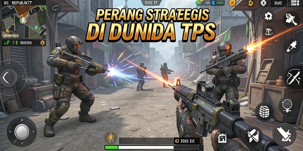 Gameplay seru dalam pertempuran TPS di REPUBLIK77